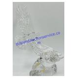 24% Lead Crystal Eagle Figure