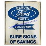 Metal Ford Sign 12x15"