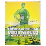 Metal Green Giant Sign 12x15"