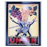 Union Select Wines Framed Poster 18x24"