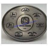 Metal John Deere Belt Buckle