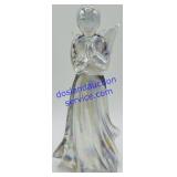 Opalescent Solid Glass Angel Figure