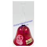 Walt Disney World Crystal Arts Glass Bell