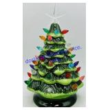 Battery Powered Ceramic LED Christmas Tree