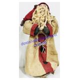 Large Burlap Santa Decoration