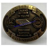 John Deere Commemortive Belt Buckle