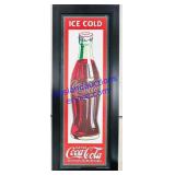 Plastic Framed Coca-Cola Sign 39.5x15.5"