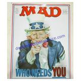 Metal MAD Who Needs You Sign 12x15"