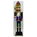 Wooden King Nutcracker Figure