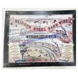 Metal Barb Wire Manufacturer Sign 16x12.5"