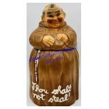 Ceramic Monk Cookie Jar