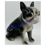 Ceramic Boston Terrier Coin Bank