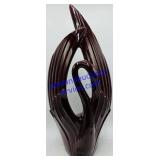 Large Ceramic Swan Art Piece