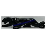 Ceramic Jaguar Art Figure