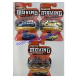 3 Matchbox Moving Parts Toy Cars