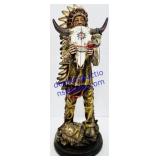 Resin Native American Figure