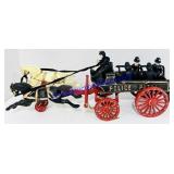 Cast Iron Police Patrol Horse Drawn Wagon