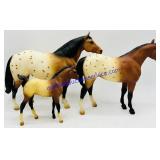 Breyer Traditional Three Generation Appaloosa Set