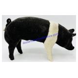 Breyer Flocked Hampshire Pig