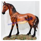 Large Resin Horse Decoration