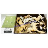 Lot of Misc Broken Ceramic Horse Figures
