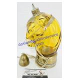 Metal & Glass Horse Head Drink Pourer