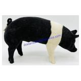 Breyer Flocked Hampshire Pig