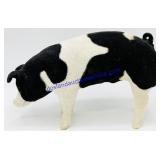 Breyer Flocked Black & White Pig