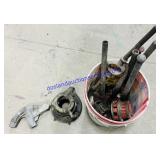 Pipe Threader Handles, Dies, Etc