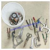 C-Clamps, Snips, Wrenches, Etc