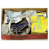 Lot of Misc Nails, Screws, Hardware