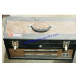Metal Craftsman Toolbox w/ Misc Tools