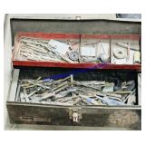 Metal Toolbox w/ Misc Tools/Hardware