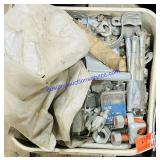 Bucket of Misc Hardware