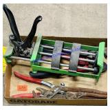 Channel Locks, Small Bolt Cutters, Large Caulk