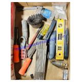 Level, Ruler, Chisels, Etc