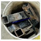 Bucket of 4 Receiver Hitches