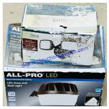 2 LED Light Fixtures