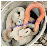 Bucket of Large Clevises