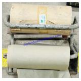 2 Paper Rolls & Rack