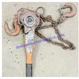 Ratcheting 2 Ton Chainfall