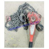 Ratcheting 1.5 Ton Chainfall