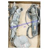 2 Corded Small Angle Grinders
