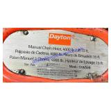 Dayton 2 Ton 15ï¿½ Chainfall