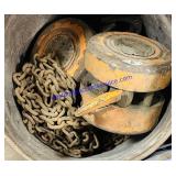 Pair of 1 Ton Chainfalls