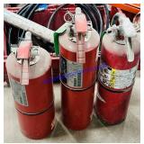 3 Fire Extinguishers