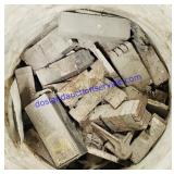 Bucket of Pipe Threader Thread Teeth