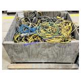 Large Crate of Various Extension Cords