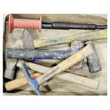 Lot of Hammers & Remington Nailer