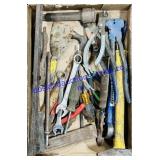 Lot of Hammers, Pliers, Wrenches, Side Cutters